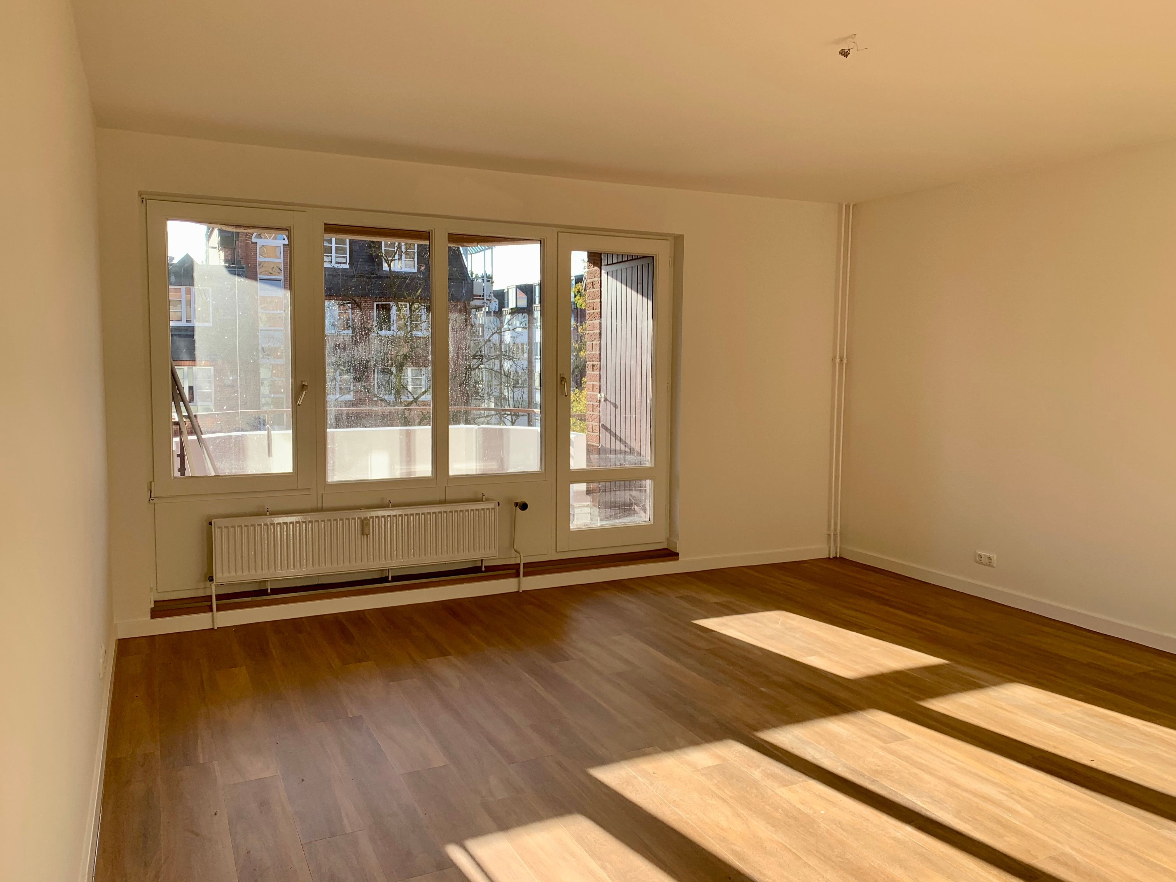 Wohnung zur Miete 500 € 1 Zimmer 38,8 m²<br/>Wohnfläche 2.<br/>Geschoss Poppenbüttel Hamburg 22391