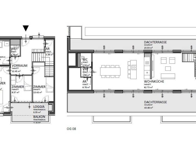 Wohnung zum Kauf 1.037.000 € 4 Zimmer 149,6 m² 7. Geschoss Josef-Deutsch-Strasse 5 Wien 1100