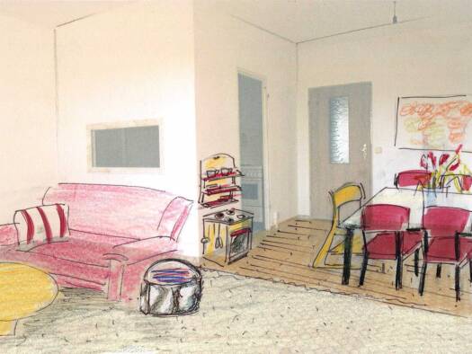 Wohnung zur Miete 271 € 3 Zimmer 62,2 m² 3. Geschoss Reitbahnweg 67 Reitbahnviertel Neubrandenburg 17034