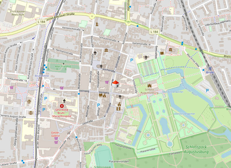 Restaurant zur Miete 4.500 € 55 m² Gastrofläche Brühl 50321