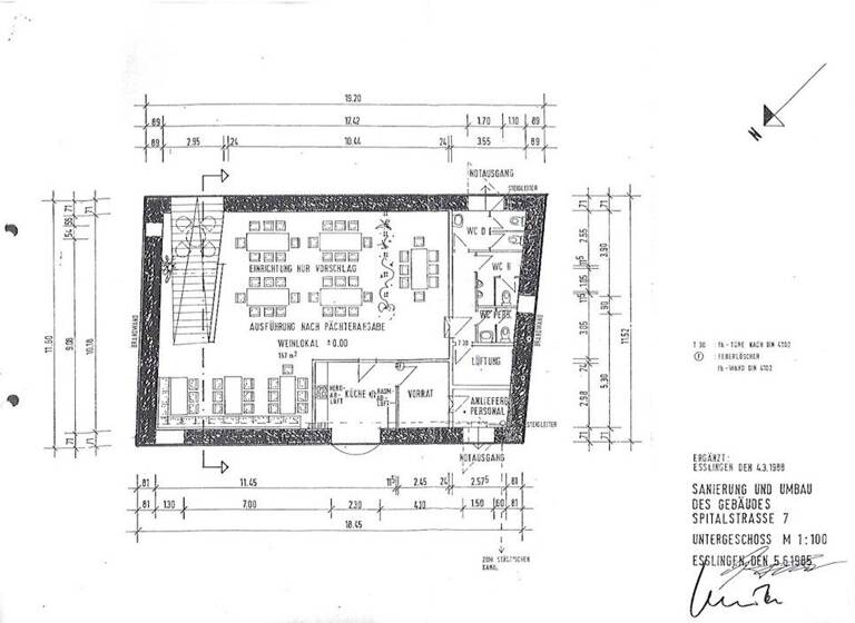 Restaurant zum Kauf 157 m² Gastrofläche Vaihingen an der Enz Vaihingen 71665