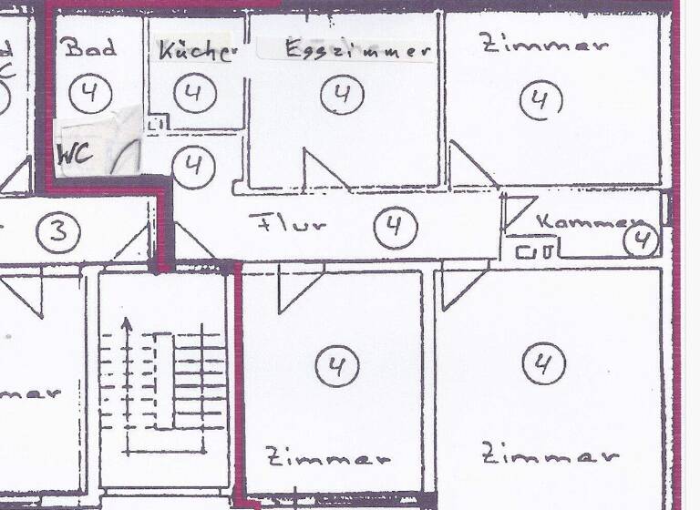 Wohnung zum Kauf 255.000 € 3,5 Zimmer 93 m² 1. Geschoss Sandhofen Mannheim 68307