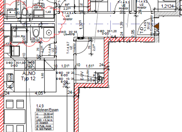 Wohnung zur Miete 1.465 € 4 Zimmer 100,3 m² 4. Geschoss Liesel-Bach-Straße 44 Flugfeld Böblingen 71034