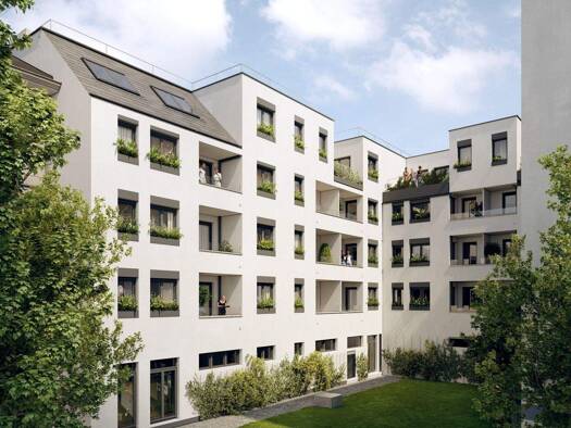 Wohnung zur Miete - Erstbezug 659 € 2 Zimmer 38,4 m² 1. Geschoss Wien 1110