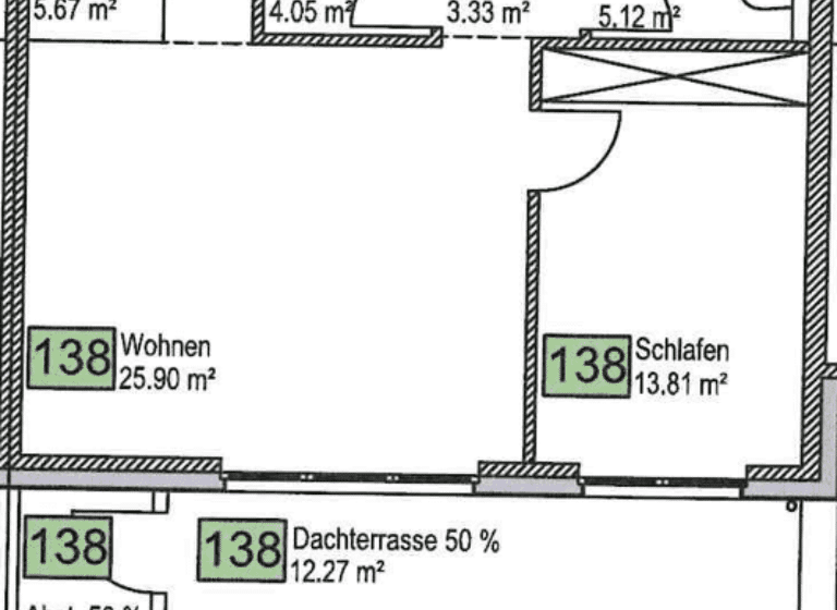 Penthouse zum Kauf - Erstbezug 372.500 € 2 Zimmer 72,8 m² 4. Geschoss frei ab sofort Passatring 2 Damp 24351