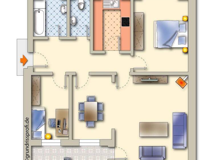 Wohnung zum Kauf 169.000 € 3 Zimmer 92 m² Döse Cuxhaven 27474