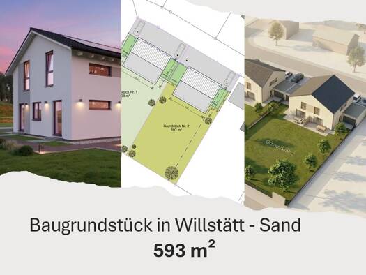 Grundstück zum Kauf provisionsfrei 245.671 € 592 m² Grundstück Sand Willstätt 77731