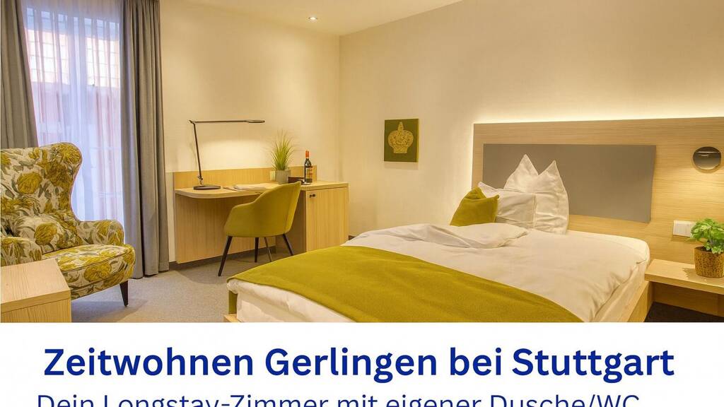 Studio zur Miete auf Zeit 690 € 1 Zimmer 23 m² frei ab 29.06.2026 Kronengasse 0 Gerlingen 70839