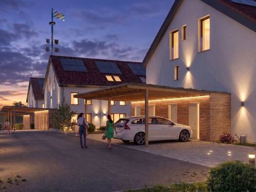 Reihenhaus zur Miete - Erstbezug 1.974 € 5 Zimmer 141 m² frei ab 01.10.2026 Obere Bergstraße Petzenhausen Weil 86947