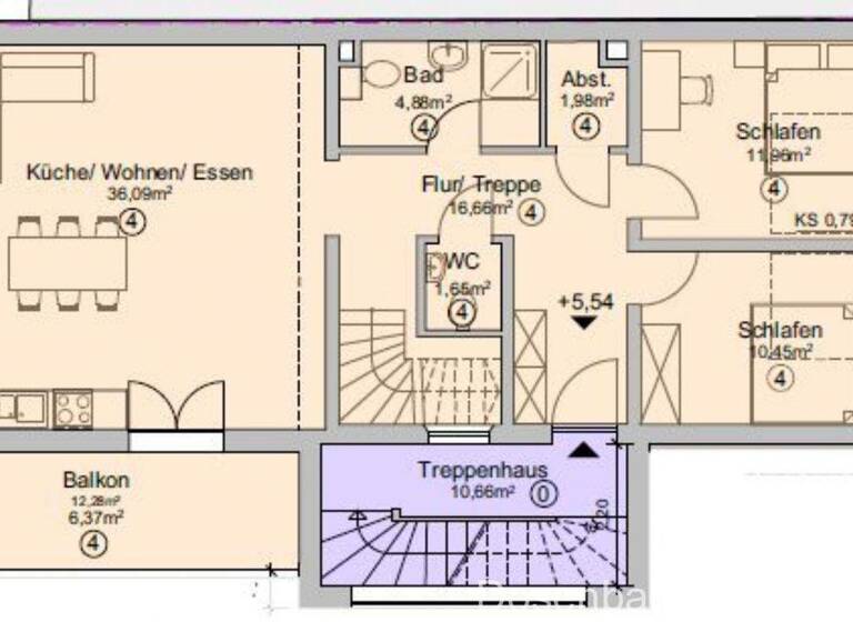 Wohnung zum Kauf 359.000 € 3 Zimmer 89 m² Lörrach 79539
