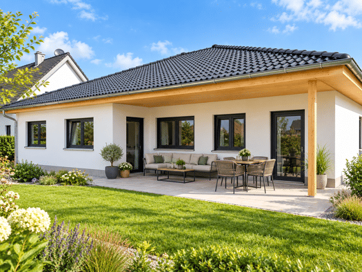 Bungalow zum Kauf - Erstbezug provisionsfrei 650.000 € 4,5 Zimmer 131 m² 550 m² Grundstück frei ab 01.06.2027 Etzelskirchen Höchstadt a.d.Aisch 91315