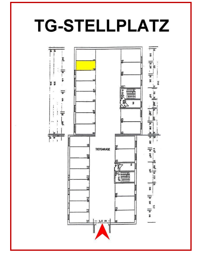 Tiefgaragenstellplatz zur Miete provisionsfrei 60 € Kottmeierstraße Buxtehude Buxtehude 21614