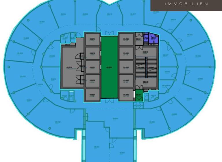 Büro zur Miete 17,90 € teilbar ab 424 m² Wien 1200