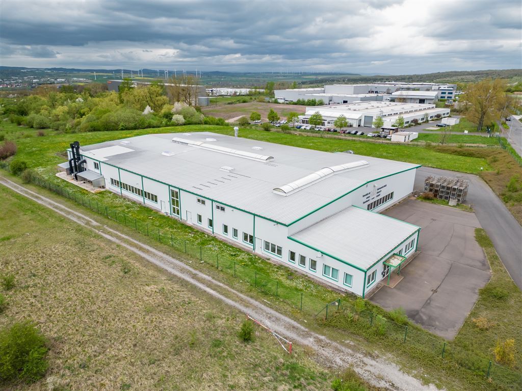 Produktionshalle zum Kauf 1.095.000 € 2.500 m²<br/>Lagerfläche Industriestraße 5 Wenigenlupnitz Hörselberg-Hainich 99820