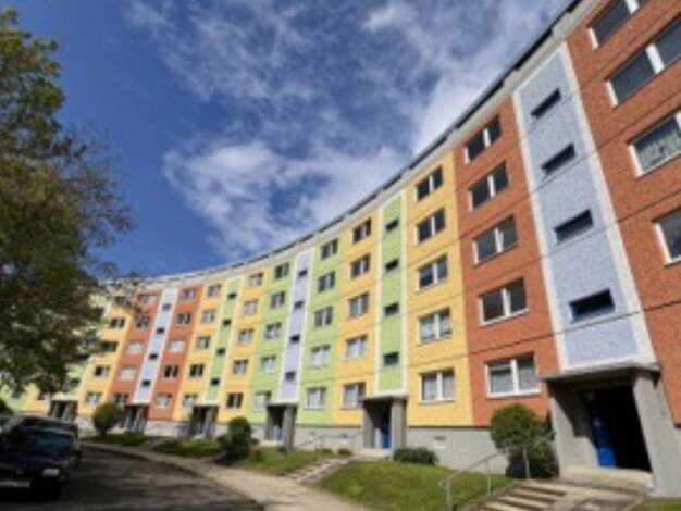 Wohnung zur Miete 360 € 2 Zimmer 51,6 m² 1. Geschoss Otto-Worms-Straße Lusan Gera 07549