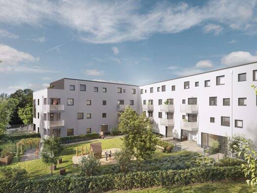 Wohnung zum Kauf - Neubau provisionsfrei 439.000 € 2 Zimmer 41,8 m² 2. Geschoss frei ab 31.08.2027 Jägerstraße 29-31 Karlsfeld 85757