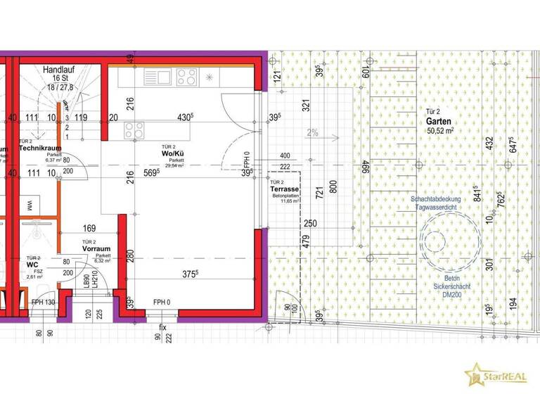 Doppelhaushälfte zum Kauf - Erstbezug 599.000 € 5 Zimmer 127 m² 216 m² Grundstück Wien 1220