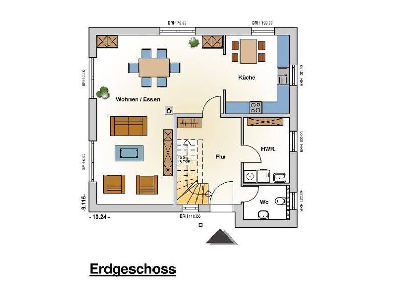 Haus zum Kauf - Erstbezug 418.900 € 6 Zimmer 126 m² 400 m² Grundstück Finkenweg Belm 49191