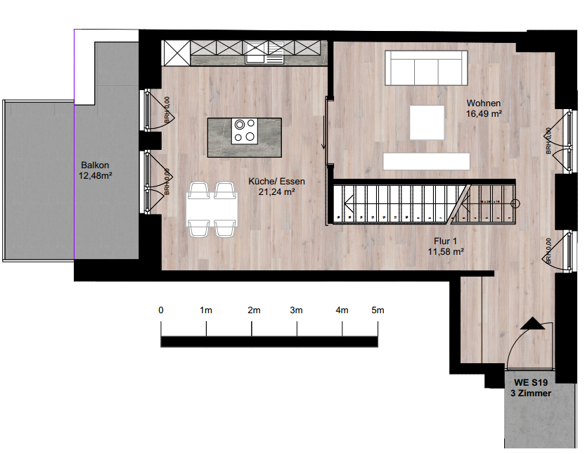 Wohnung zur Miete 1.980 € 3 Zimmer 127,8 m²<br/>Wohnfläche 4.<br/>Geschoss ab sofort<br/>Verfügbarkeit Sörensenstr. 14-16 Gaarden - Süd / Kronsburg Bezirk 4 Kiel 24143