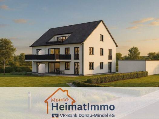 Wohnung zum Kauf - Erstbezug provisionsfrei 275.544 € 2 Zimmer 61,9 m² Lutzingen 89440