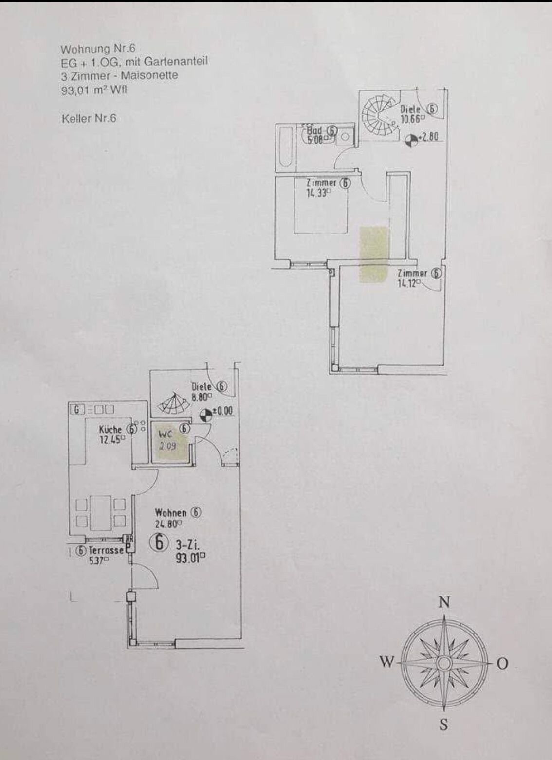 Maisonette zur Miete 1.100 € 3,5 Zimmer 94 m²<br/>Wohnfläche EG<br/>Geschoss 01.03.2025<br/>Verfügbarkeit Wiesenstrasse  17 Frickenfelden Gunzenhausen 91710