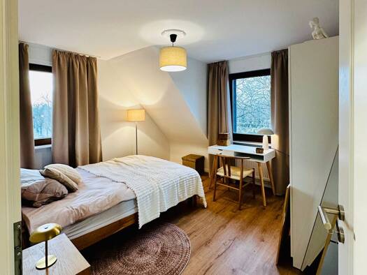 Maisonette zur Miete 400 € 6 Zimmer 14 m² Geschoss 1/3 frei ab sofort Reinmuthstraße 1 Knielingen Karlsruhe 76187