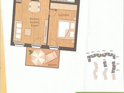 Wohnung zur Miete 790 € 2 Zimmer 50 m² Geschoss 1/3 frei ab 01.10.2025 Nürnberg 90425