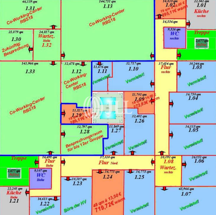 Bürofläche zur Miete 400 m²<br/>Bürofläche Ossendorf Köln 50829