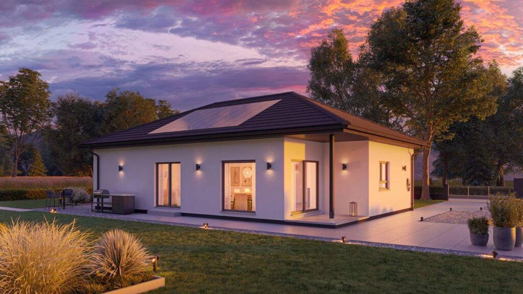 Bungalow zum Kauf provisionsfrei 356.550 € 4 Zimmer 104 m² 615 m² Grundstück Buch 56357