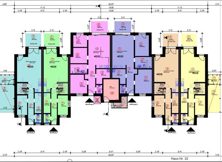 Reihenmittelhaus zum Kauf 399.000 € 5 Zimmer 130 m² 200 m² Grundstück frei ab sofort Brögbern Lingen (Ems) 49811