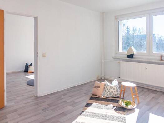 Wohnung zur Miete 255 € 2 Zimmer 46,2 m² 3. Geschoss Sachsenring 54 Gablenz Gablenz 09127