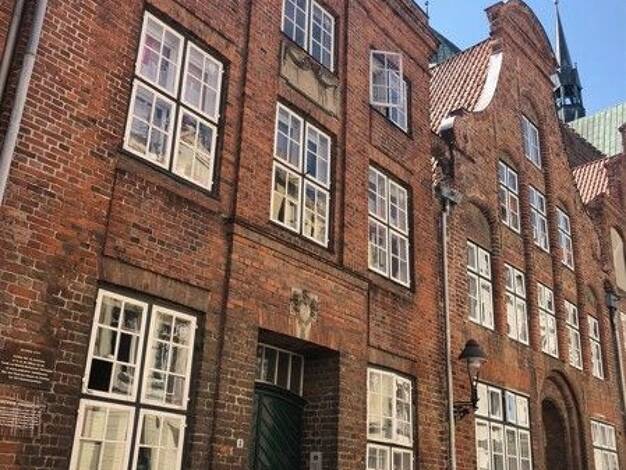 Wohnung zur Miete 226 € 1 Zimmer 15,1 m² 1. Geschoss frei ab 27.11.2025 Glockengießerstr. 8 Innenstadt Lübeck 23552