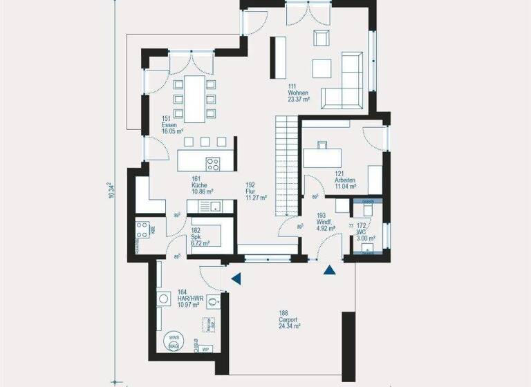 Einfamilienhaus zum Kauf 770.000 € 6 Zimmer 230 m² 650 m² Grundstück Sechselberg 71566