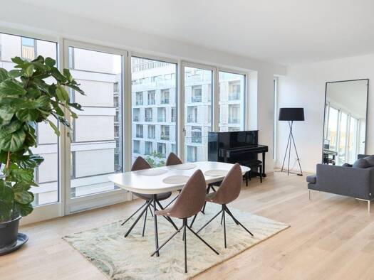 Wohnung zur Miete 2.100 € 2 Zimmer 82 m² 3. Geschoss Moabit Mitte 10557