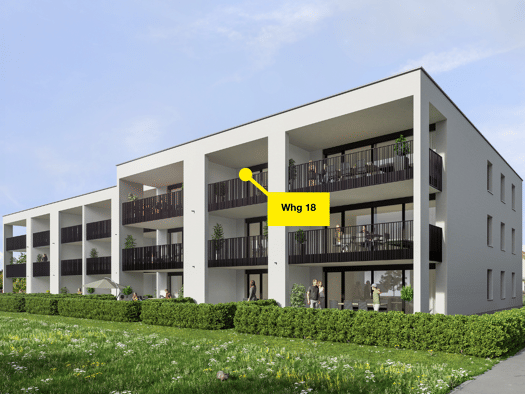 Wohnung zur Miete - Erstbezug 1.130 € 2 Zimmer 48 m² Neugrütt 4 Fußach 6972