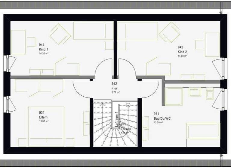 Einfamilienhaus zum Kauf - Erstbezug provisionsfrei 242.000 € 4 Zimmer 127 m² 600 m² Grundstück Strasburg Straßburg (Uckermark) 17495