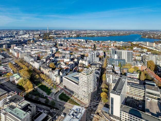 Wohnung zur Miete 2.400 € 3 Zimmer 116 m² 3. Geschoss St. Georg Hamburg 20099