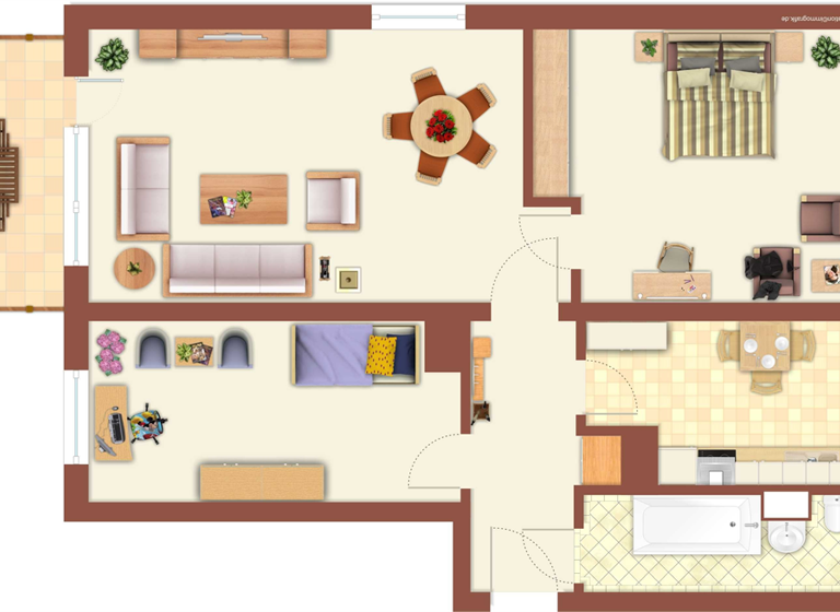 Wohnung zur Miete 503 € 3 Zimmer 59,2 m² 1. Geschoss frei ab 01.07.2026 Dr.-Schwentner-Str. 60 Neustrelitz 17235