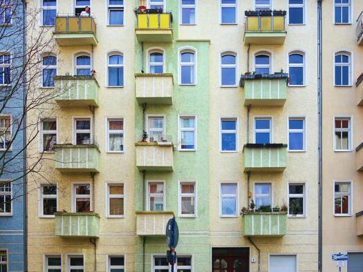 Wohnung zur Miete 407 € 1 Zimmer 33,5 m² Geschoss 4/4 frei ab sofort Ebelingstraße 6 Friedrichshain Friedrichshain-Kreuzberg 10249