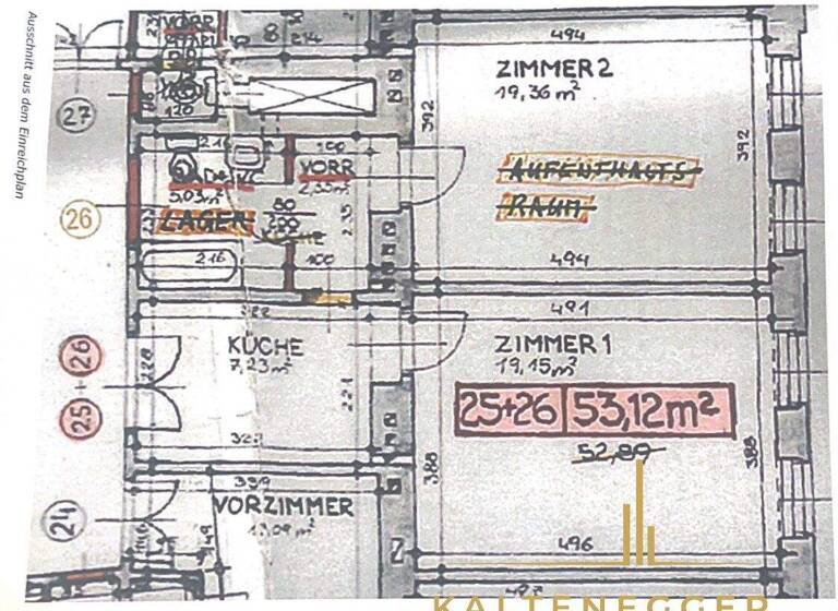 Wohnung zum Kauf 230.000 € 2 Zimmer 53 m² Wien 1140