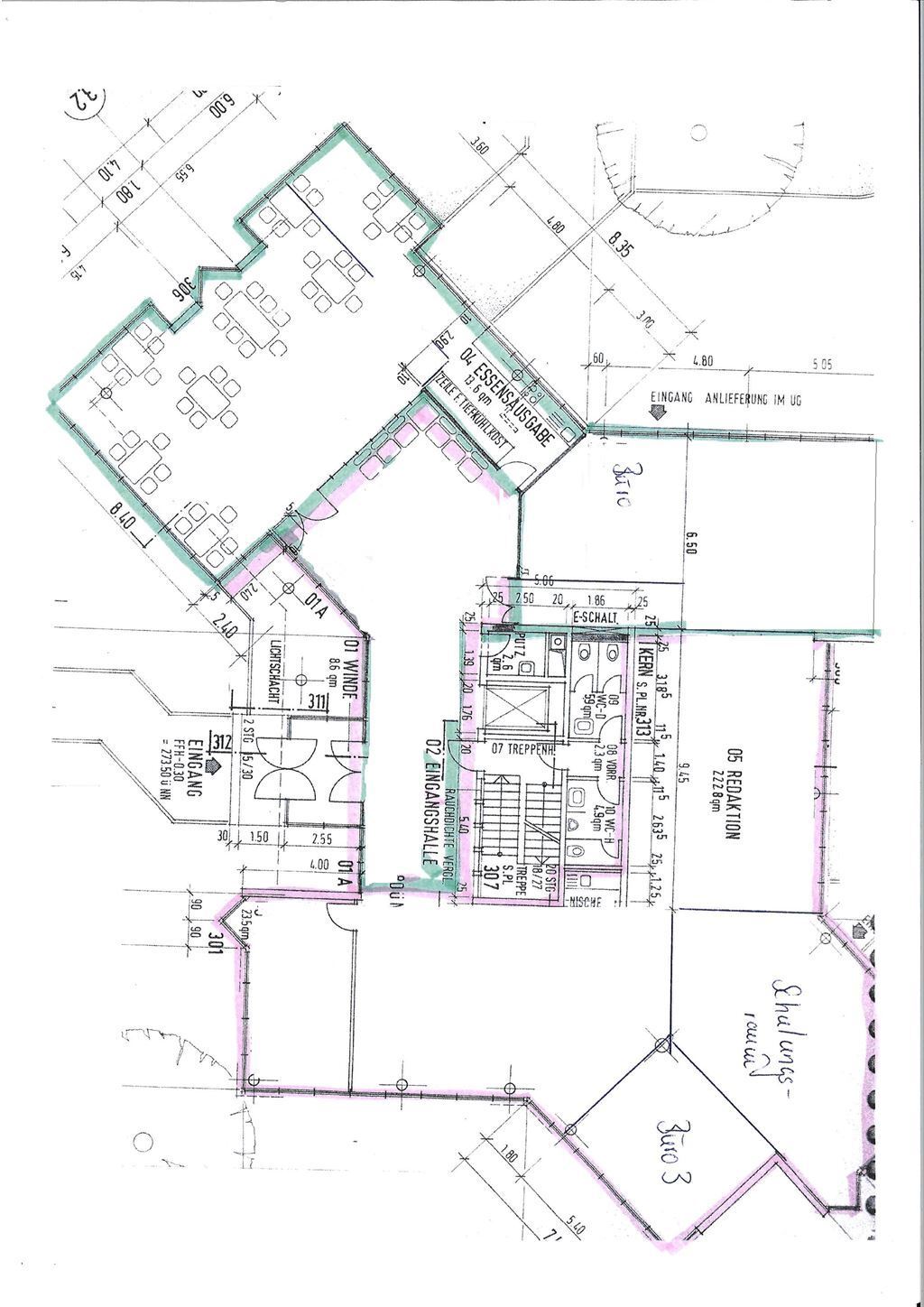 Bürofläche zur Miete 8,50 € 544 m²<br/>Bürofläche Ernst-Bihl-Straße 5 Waiblingen - Kernstadt Waiblingen 71332