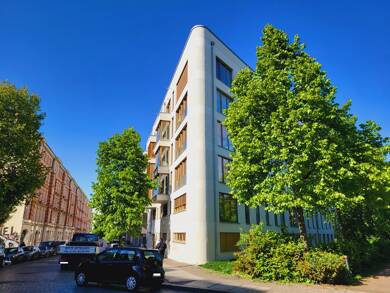 Penthouse zur Miete 1.432 € 2 Zimmer 89,5 m² 6. Geschoss frei ab sofort Konstantinstraße 21 Neustadt-Neuschönefeld Leipzig 04315