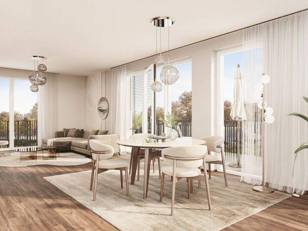 Wohnung zum Kauf - Erstbezug provisionsfrei 1.240.000 € 4 Zimmer 89,2 m² Garching Garching b. München 85748
