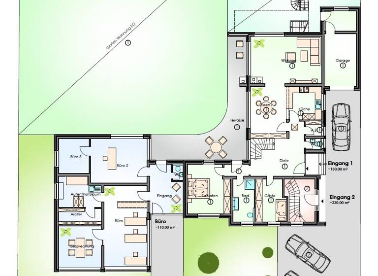 Mehrfamilienhaus zum Kauf 875.000 € 9 Zimmer 460 m² 1.188 m² Grundstück Oeding Südlohn 46354