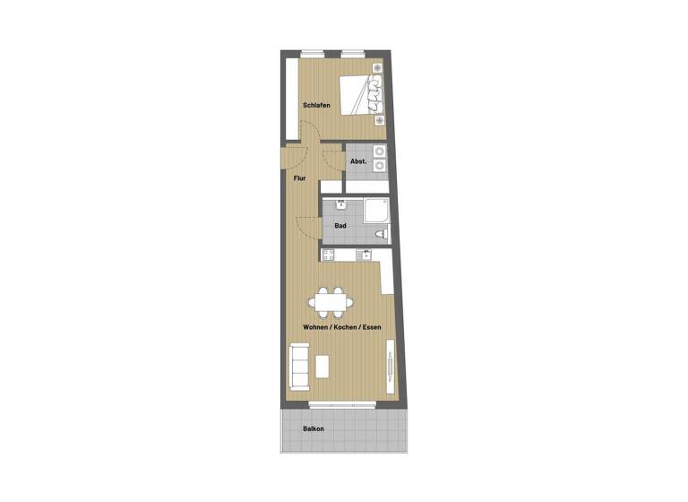 Wohnung zum Kauf provisionsfrei 330.180 € 2 Zimmer 79,3 m² 1. Geschoss Nordwalde 48356
