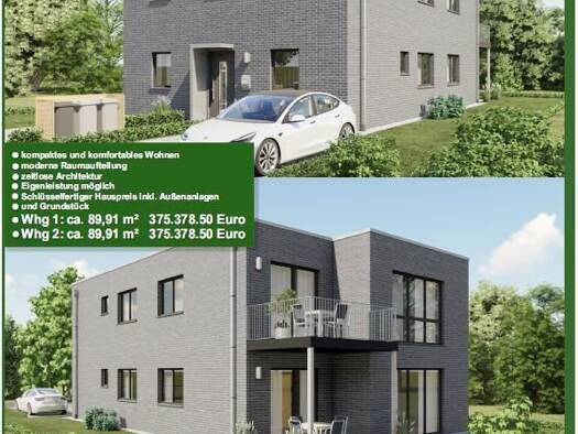 Wohnung zum Kauf provisionsfrei 375.379 € 89,9 m² Träg Welschbillig 54298