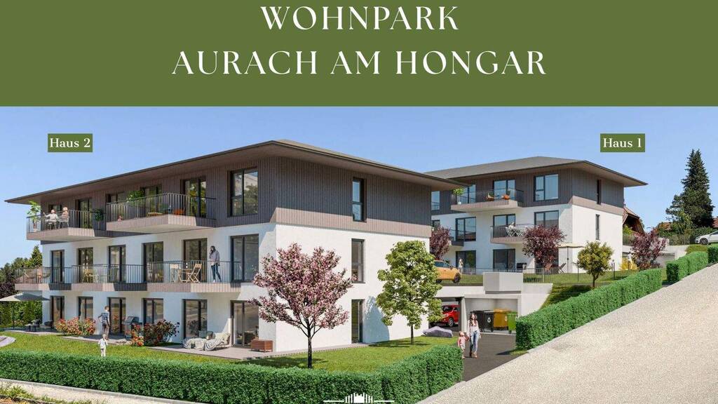 Wohnung zum Kauf - Erstbezug 327.845 € 3 Zimmer 70 m² EG Aurach am Hongar 66 Aurach am Hongar 4861