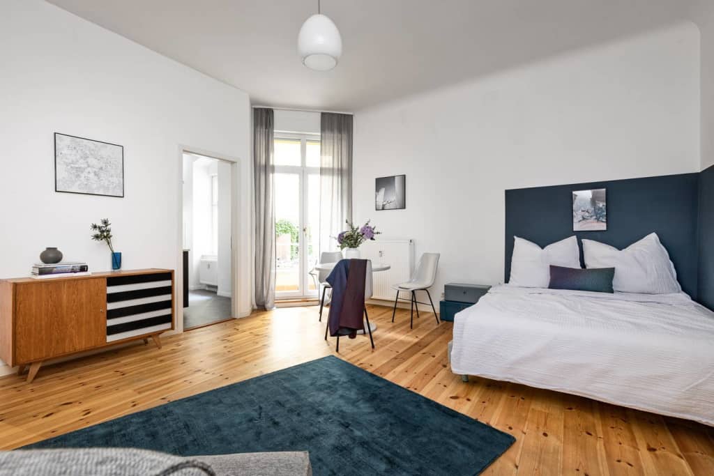 Wohnung zur Miete Wohnen auf Zeit 1.890 € 1 Zimmer 40 m²<br/>Wohnfläche 02.03.2025<br/>Verfügbarkeit Stargarder Straße Prenzlauer Berg Berlin 10437