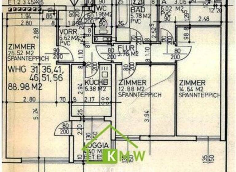 Wohnung zum Kauf 200.000 € 3 Zimmer 89 m² Krems an der Donau 3500