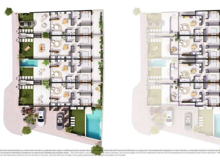 Haus zum Kauf provisionsfrei 369.900 € 4 Zimmer 104 m² 120 m² Grundstück San Pedro del Pinatar 30740